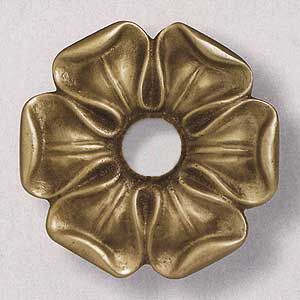 0278 - ROSONE FIORE IN OTTONE - Ø 12