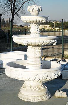 FNC9/B - FONTANA A CASCATE VANCOUVER IN MARMO CEMENTO