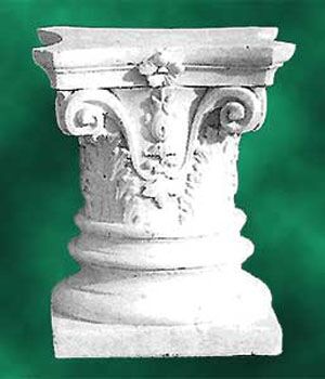 608/S - CAPITELLO ZETO IN MARMO CEMENTO