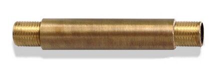 TUBO DI PROLUNGA IN OTTONE BRONZATO PER TROPPO PIENO