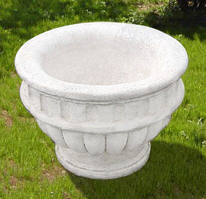 110/S - VASO PIREO IN MARMO CEMENTO