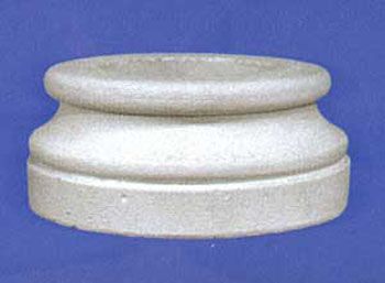 674A/S - 657/S - BASE TONDA LISCIA IN MARMO CEMENTO