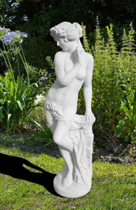 339/S - VENERE CON FOGLIE IN MARMO CEMENTO