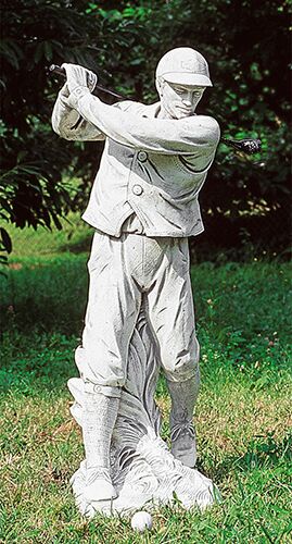 SP3001/DG - GIOCATORE DI GOLF IN MARMO CEMENTO
