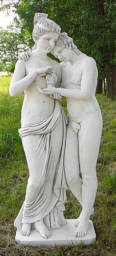 ST1262/DG - COPPIA INNOCENZA IN MARMO CEMENTO