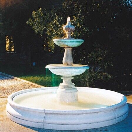 946/I - FONTANA A CASCATE NEW YORK IN MARMO CEMENTO