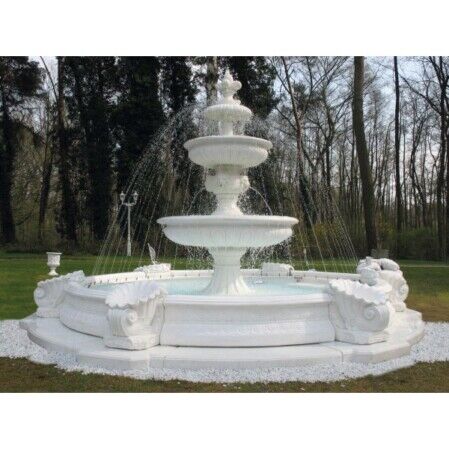 903/I - FONTANA A CASCATE BALI IN MARMO CEMENTO