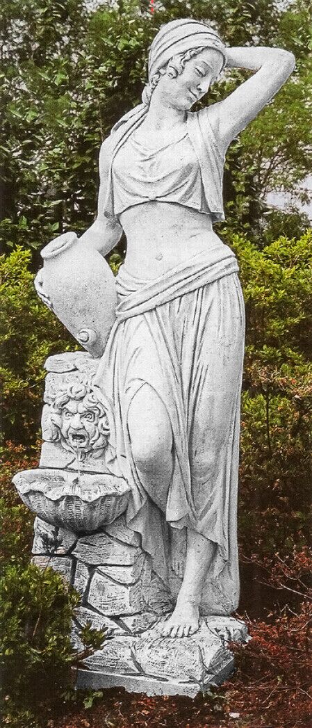 FO2695/DG - VENERE ALLA FONTE IN MARMO CEMENTO