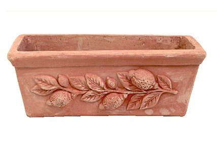 CASSETTA LIMONI IN TERRACOTTA