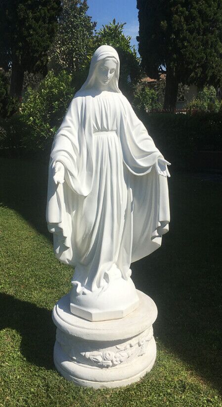 STS9/B - MADONNA IMMACOLATA IN MARMO CEMENTO