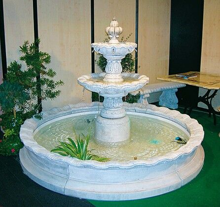 934/I - FONTANA A CASCATE OTRANTO IN MARMO CEMENTO