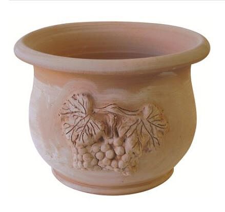 CASPÒ CON UVA IN TERRACOTTA