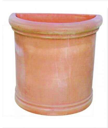 VASO A MURO LISCIO IN TERRACOTTA