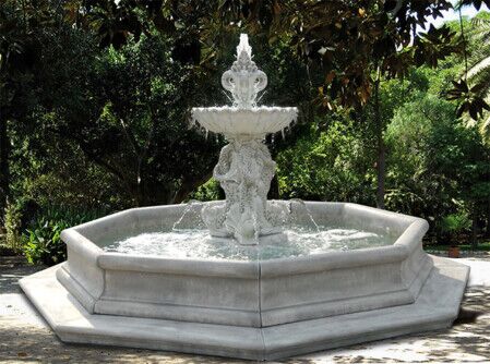 890/I - FONTANA A CASCATE BRASILIA IN MARMO CEMENTO