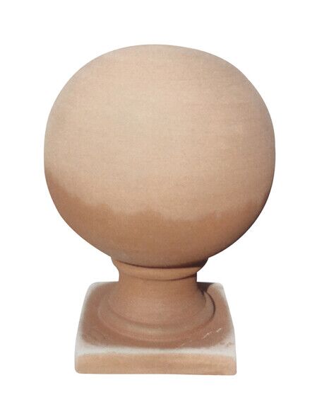 42403/MR - 42404/MR - PALLA IN TERRACOTTA CON BASE QUADRATA