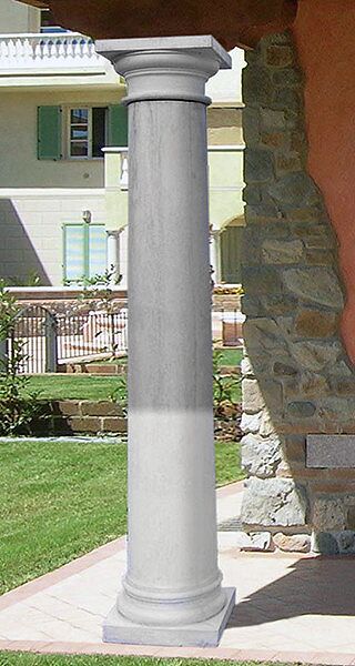 809/I + 809/B/I - COLONNA DORICA POMPEI IN MARMO CEMENTO