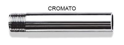 TUBO DI PROLUNGA IN OTTONE - CROMATO