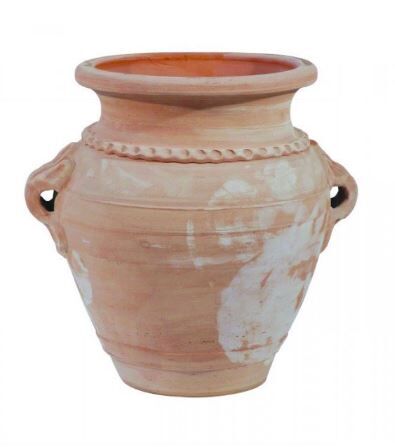 T03115/MR - ORCIO BASSO CON MANICI IN TERRACOTTA