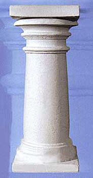 CO27/B - COLONNINA LISCIA IN MARMO CEMENTO