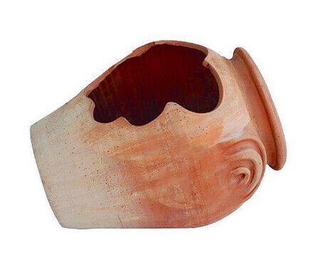 ANFORA TAGLIATA IN TERRACOTTA 2