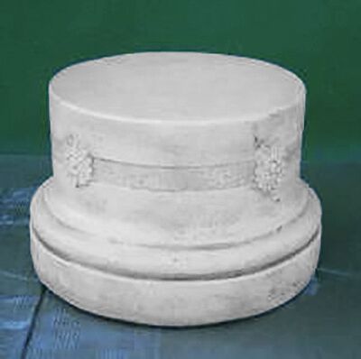 CO147/B - BASE ROTONDA IN MARMO CEMENTO