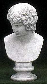 BU38/B - BUSTO GRECO IN MARMO CEMENTO
