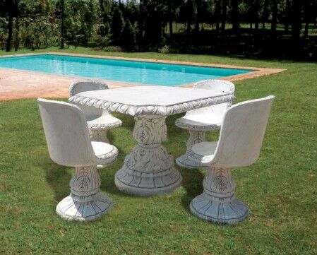 846/I 847/I - SALOTTINO DONATELLO IN MARMO CEMENTO