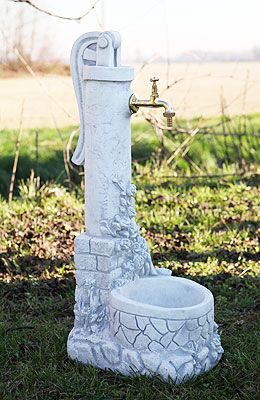 1812/DA - FONTANA VEDOVELLA CLARA IN MARMO CEMENTO
