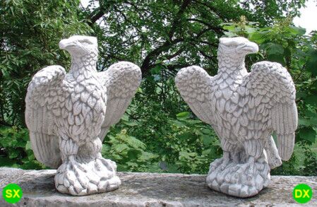 AQ8/B - AQ9/B - AQUILA IN MARMO CEMENTO