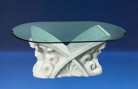 1384/K - BASE ARIEL IN POLVERE DI MARMO