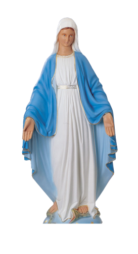 F/12/80 - MADONNA IMMACOLATA IN RESINA