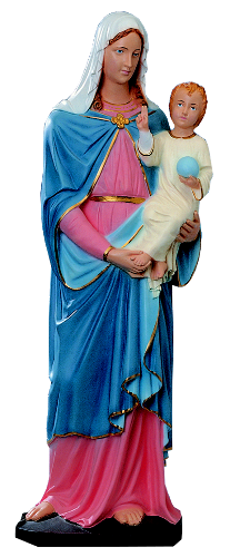 F/14/60 - MADONNA CON BAMBINO IN RESINA