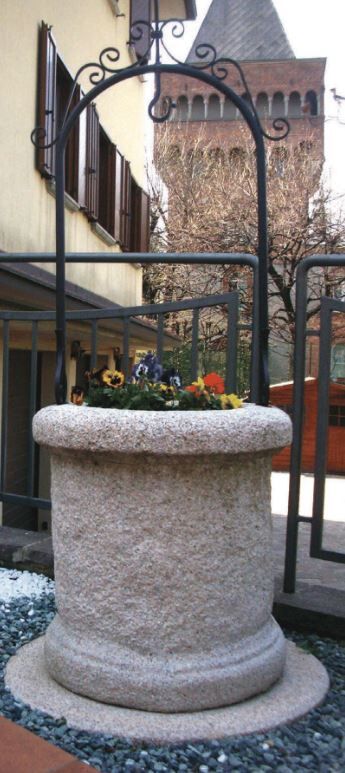 POZZO OXFORD IN MARMO CEMENTO